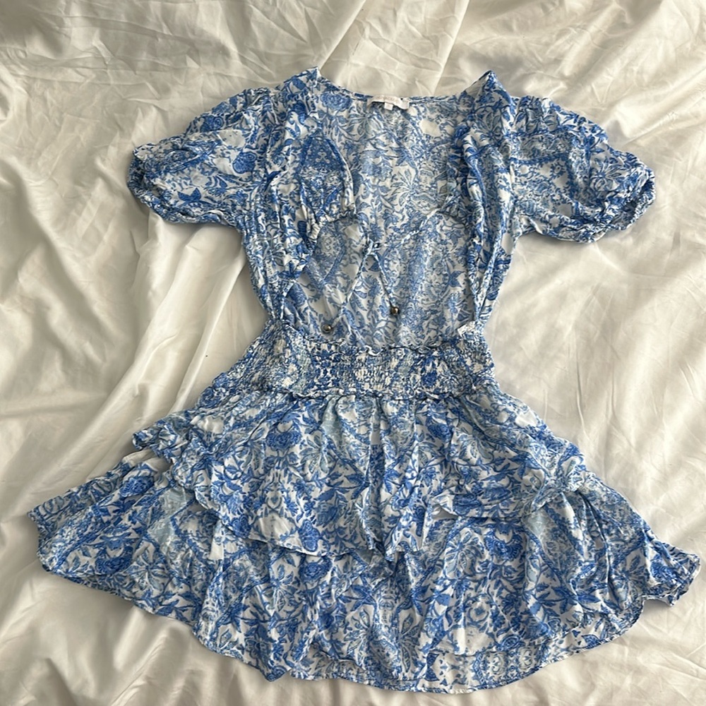 OLIVACEOUS BLUE DRESS - price is negotiable